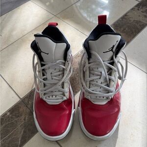 Jordan Women's Shoes Red and White